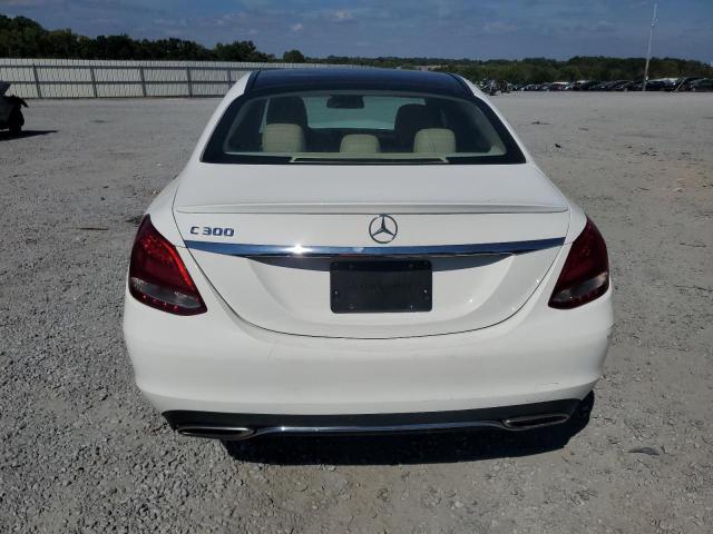 55SWF4JB2HU219330 - 2017 MERCEDES-BENZ C 300 თეთრი ფოტო 6