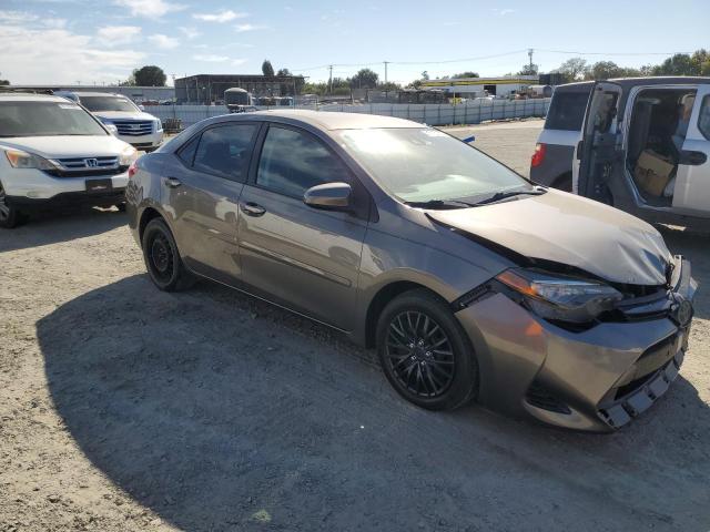 2T1BURHEXHC752078 - 2017 TOYOTA COROLLA L GRAY photo 4