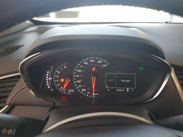 3GNCJPSB8JL418593 - 2018 CHEVROLET TRAX 1LT ვერცხლისფერი ფოტო 9