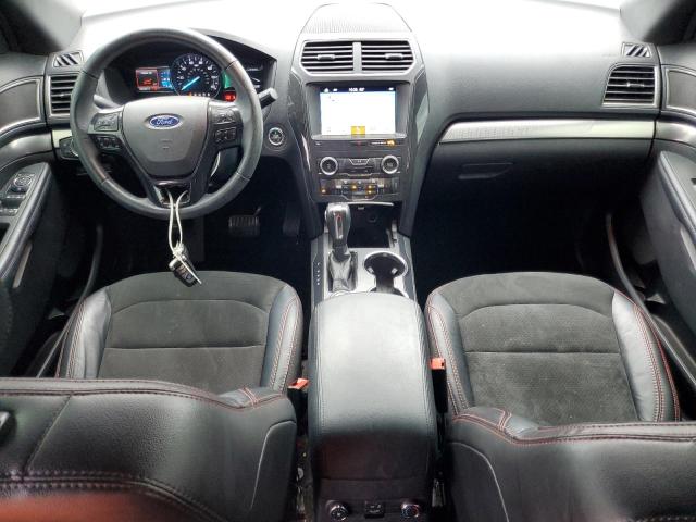 1FM5K8D81JGA97843 - 2018 FORD EXPLORER XLT 红色 照片 8