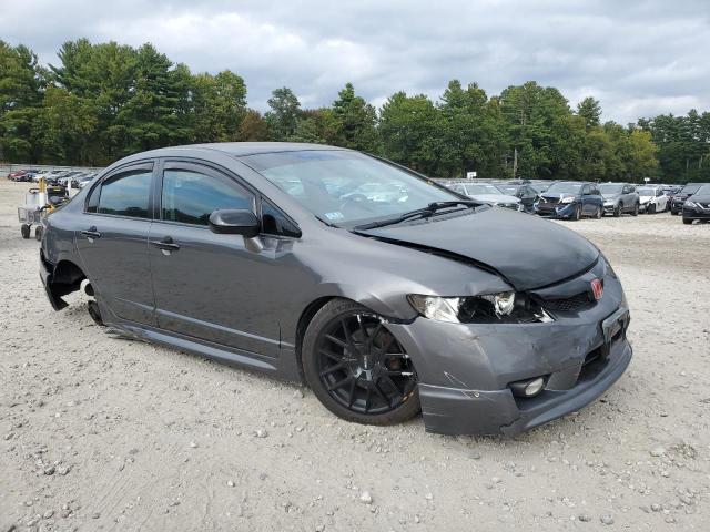 2HGFA1F6XBH538097 - 2011 HONDA CIVIC LX-S GRAY photo 4