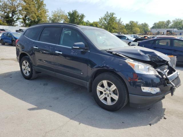 1GNLRFED0AS139964 - 2010 CHEVROLET TRAVERSE LT BLUE photo 4