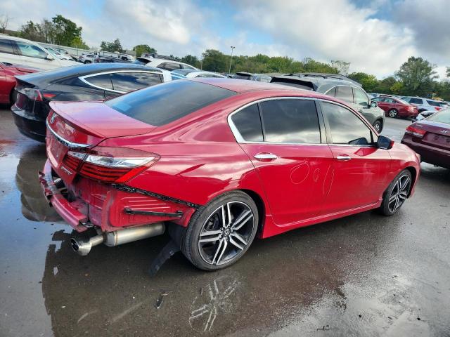 1HGCR2F53GA069465 - 2016 HONDA ACCORD SPORT Kırmızı fotoğraf 3