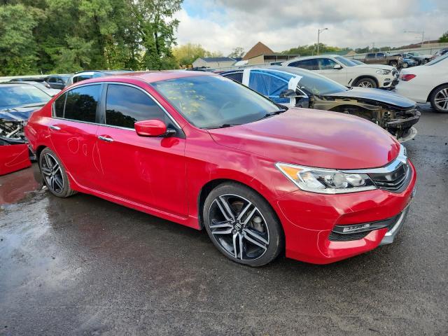 1HGCR2F53GA069465 - 2016 HONDA ACCORD SPORT Kırmızı fotoğraf 4