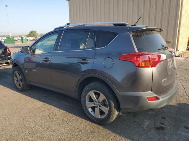 JTMWFREV5FJ052227 - 2015 TOYOTA RAV4 XLE GRAY photo 2