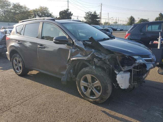 JTMWFREV5FJ052227 - 2015 TOYOTA RAV4 XLE GRAY photo 4