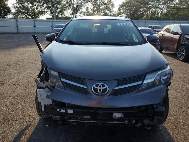 JTMWFREV5FJ052227 - 2015 TOYOTA RAV4 XLE GRAY photo 5
