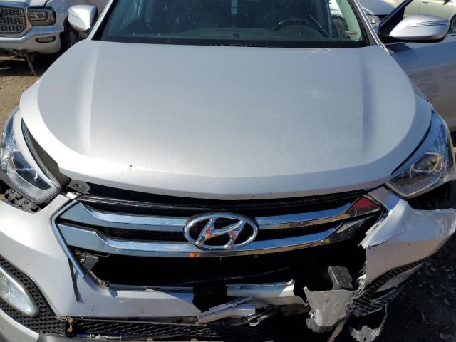 5XYZUDLA1DG122356 - 2013 HYUNDAI SANTA FE S SILVER photo 12