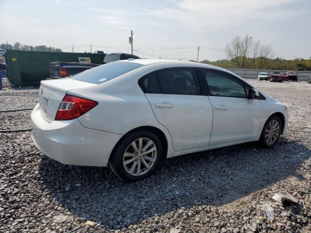 2HGFB2F98CH541529 - 2012 HONDA CIVIC EXL თეთრი ფოტო 3