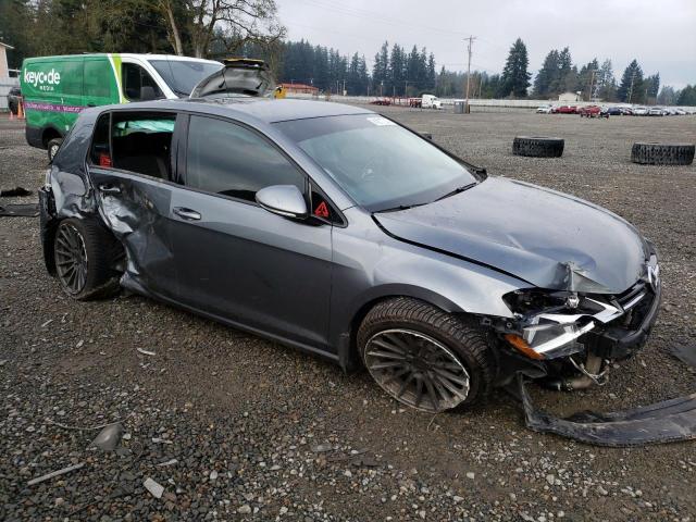 3VW117AU4GM067037 - 2016 VOLKSWAGEN GOLF S GRAY photo 4