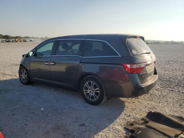 5FNRL5H45DB010405 - 2013 HONDA ODYSSEY EX ნაცრისფერი ფოტო 2