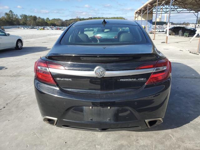 2G4GU5GX4G9116056 - 2016 BUICK REGAL GS BLACK photo 6