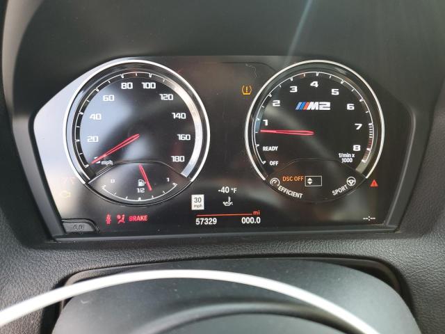 WBS2U7C55KVB09326 - 2019 BMW M2 COMPETITION Білий фото 9