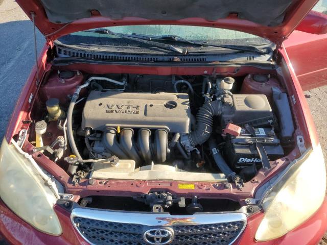 1NXBR32E06Z629232 - 2006 TOYOTA COROLLA CE RED photo 11