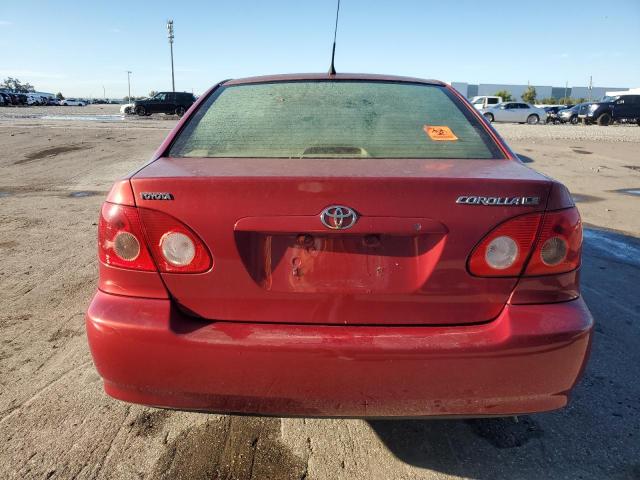 1NXBR32E06Z629232 - 2006 TOYOTA COROLLA CE RED photo 6