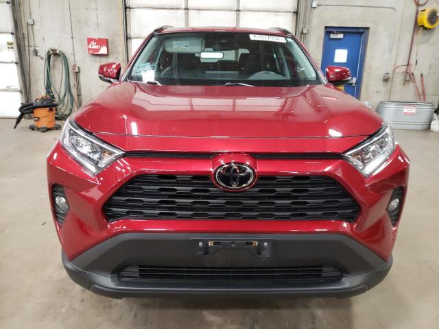 2T3A1RFV4MW179167 - 2021 TOYOTA RAV4 XLE PREMIUM RED photo 5