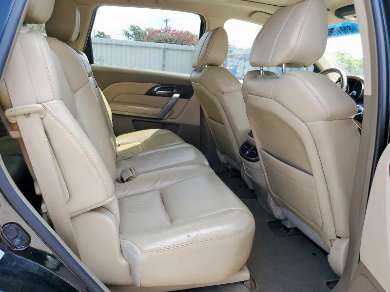2HNYD2H49BH539820 - 2011 ACURA MDX TECHNOLOGY Siyah fotoğraf 10