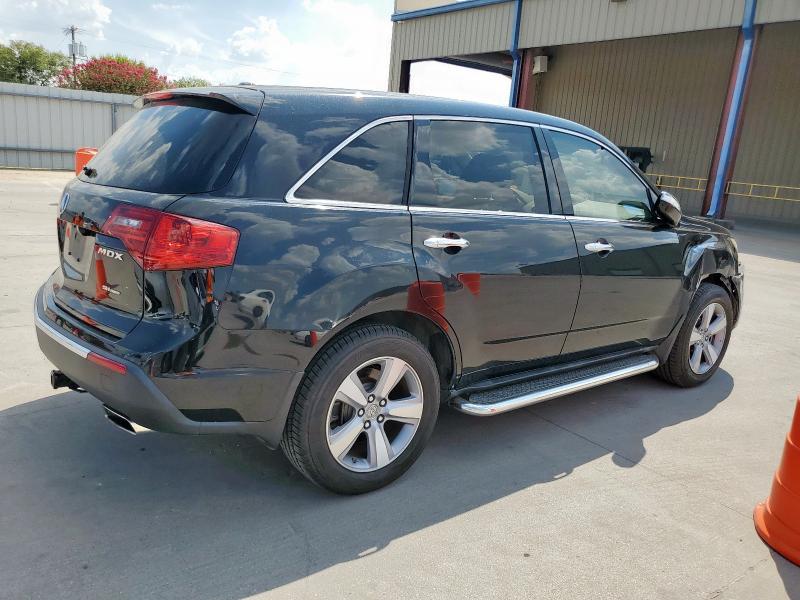 2HNYD2H49BH539820 - 2011 ACURA MDX TECHNOLOGY Siyah fotoğraf 3