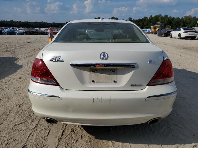JH4KB16556C009648 - 2006 ACURA RL WHITE photo 6