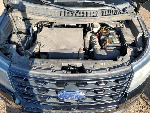1FM5K8GT6GGC34039 - 2016 FORD EXPLORER SPORT შავი ფოტო 12