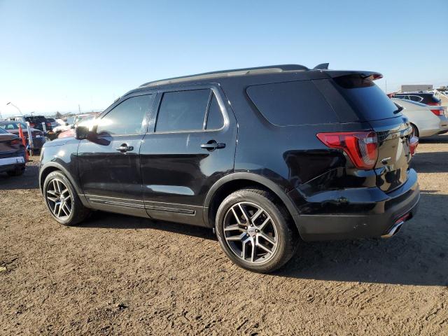 1FM5K8GT6GGC34039 - 2016 FORD EXPLORER SPORT შავი ფოტო 2