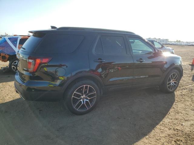1FM5K8GT6GGC34039 - 2016 FORD EXPLORER SPORT შავი ფოტო 3