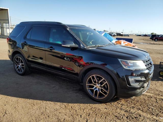 1FM5K8GT6GGC34039 - 2016 FORD EXPLORER SPORT შავი ფოტო 4