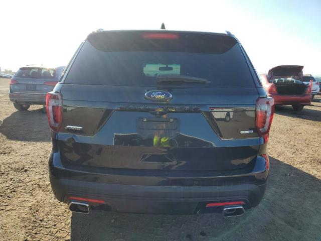 1FM5K8GT6GGC34039 - 2016 FORD EXPLORER SPORT შავი ფოტო 6