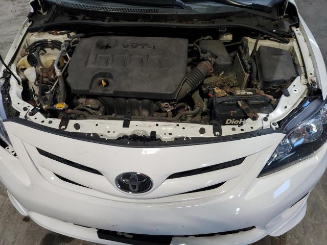 2T1BU4EE6DC114251 - 2013 TOYOTA COROLLA BASE أبيض صورة 11