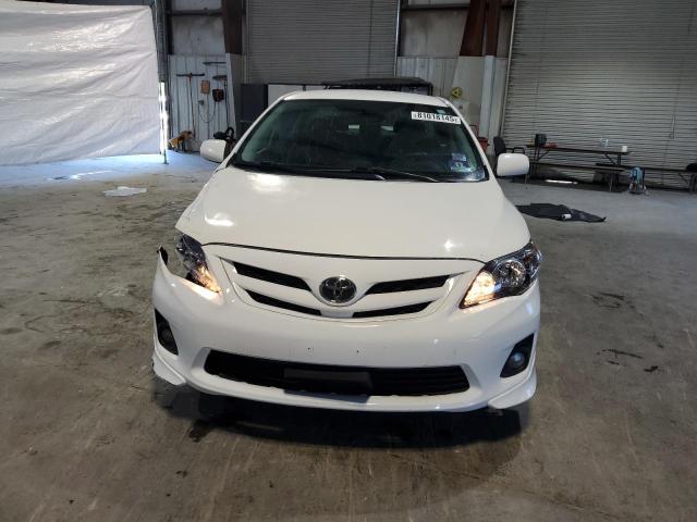 2T1BU4EE6DC114251 - 2013 TOYOTA COROLLA BASE أبيض صورة 5
