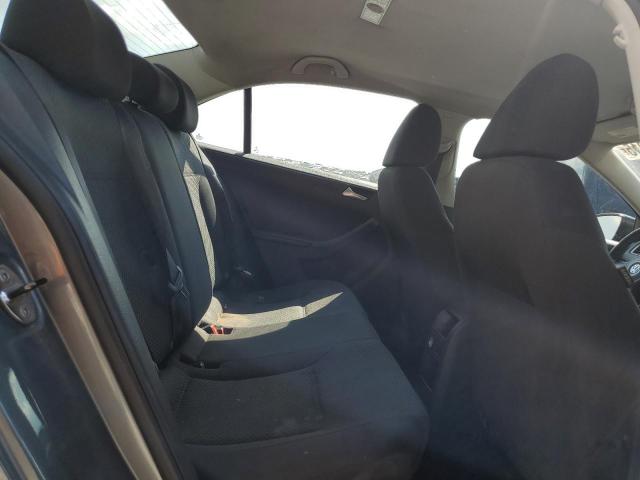 3VW2K7AJ1EM232420 - 2014 VOLKSWAGEN JETTA BASE GRAY photo 10