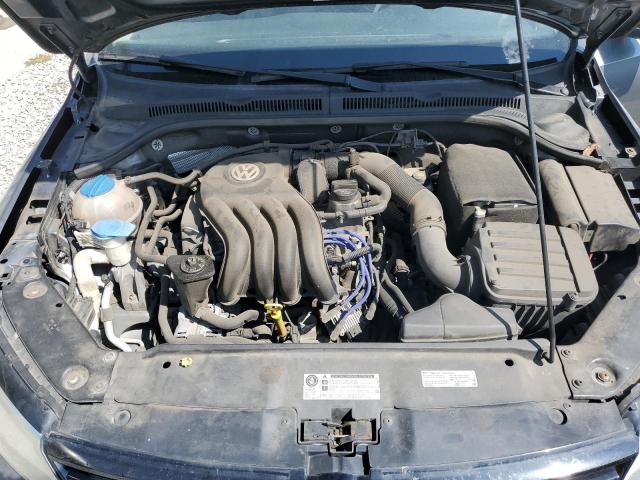 3VW2K7AJ1EM232420 - 2014 VOLKSWAGEN JETTA BASE GRAY photo 11