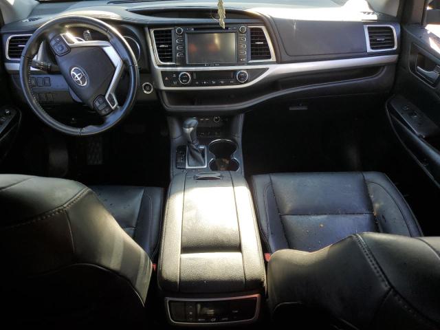 5TDJZRFH9KS706671 - 2019 TOYOTA HIGHLANDER SE BLUE photo 8