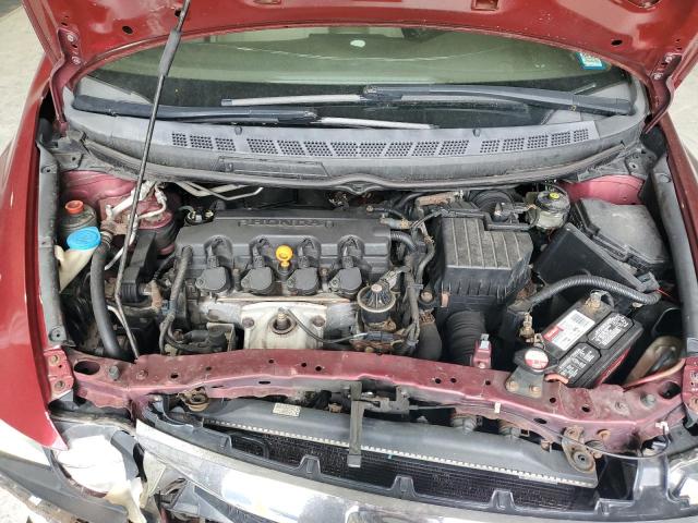 1HGFA16856L140077 - 2006 HONDA CIVIC EX MAROON photo 11
