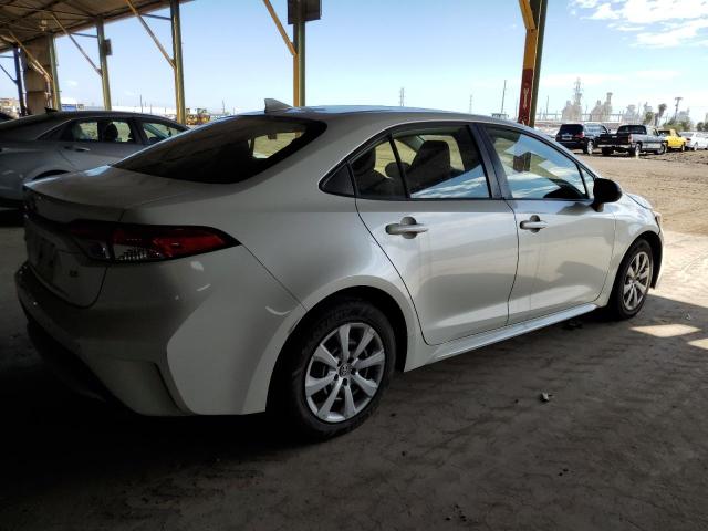 JTDEPRAE5LJ041612 - 2020 TOYOTA COROLLA LE WHITE photo 3