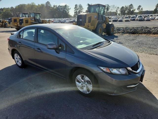 2HGFB2F59DH579530 - 2013 HONDA CIVIC LX Մոխրագույն լուսանկար 4