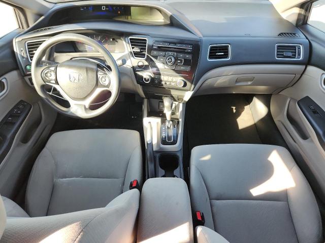 2HGFB2F59DH579530 - 2013 HONDA CIVIC LX Մոխրագույն լուսանկար 8