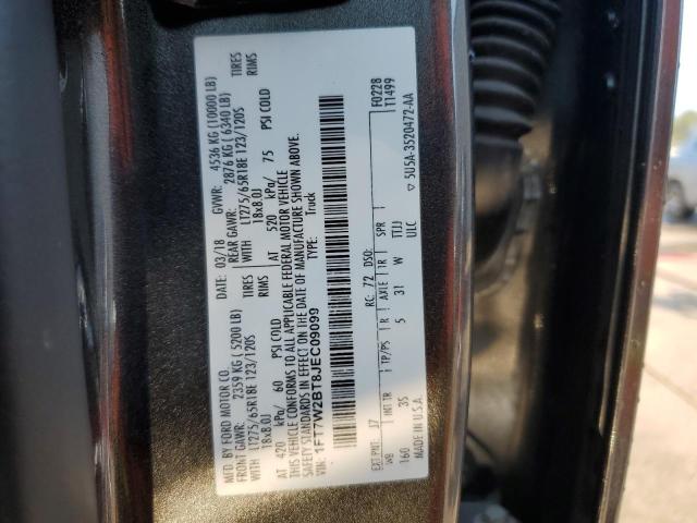 1FT7W2BT8JEC09099 - 2018 FORD F250 SUPER DUTY Сұр фото 13