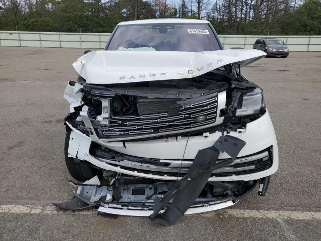 SALK1BE72PA074895 - 2023 LAND ROVER RANGE ROVER AUTOBIOGRAPHY WHITE photo 5