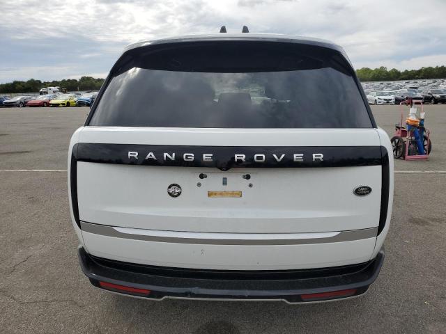 SALK1BE72PA074895 - 2023 LAND ROVER RANGE ROVER AUTOBIOGRAPHY WHITE photo 6