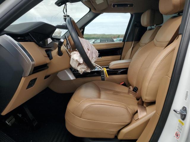 SALK1BE72PA074895 - 2023 LAND ROVER RANGE ROVER AUTOBIOGRAPHY WHITE photo 7