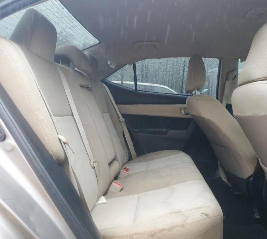 2T1BURHEXGC549934 - 2016 TOYOTA COROLLA L GRAY photo 10