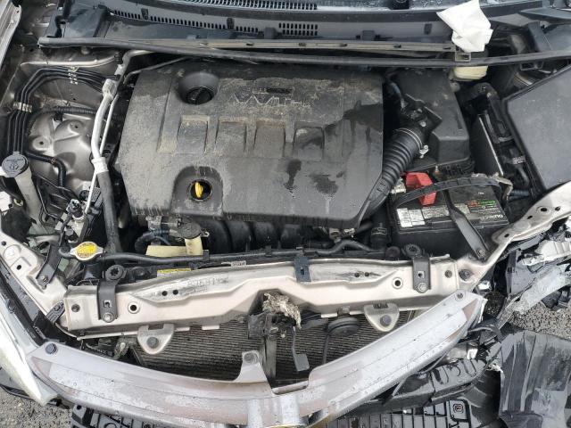 2T1BURHEXGC549934 - 2016 TOYOTA COROLLA L GRAY photo 11