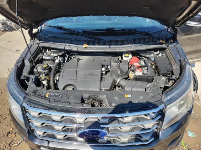 1FM5K8D87GGC66370 - 2016 FORD EXPLORER XLT GRAY photo 12