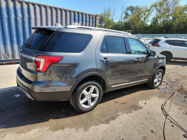 1FM5K8D87GGC66370 - 2016 FORD EXPLORER XLT GRAY photo 3