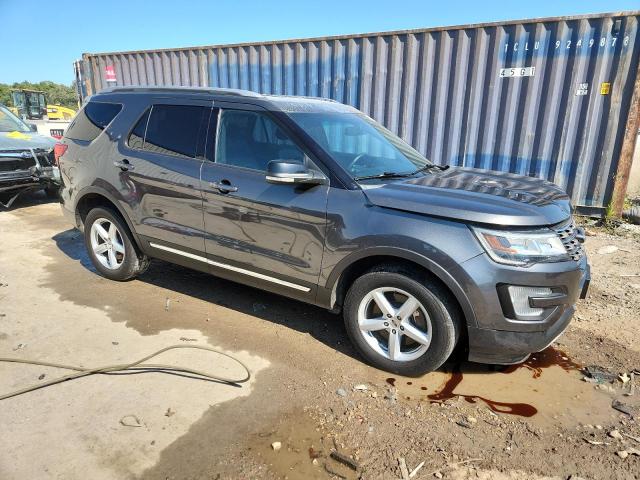 1FM5K8D87GGC66370 - 2016 FORD EXPLORER XLT GRAY photo 4