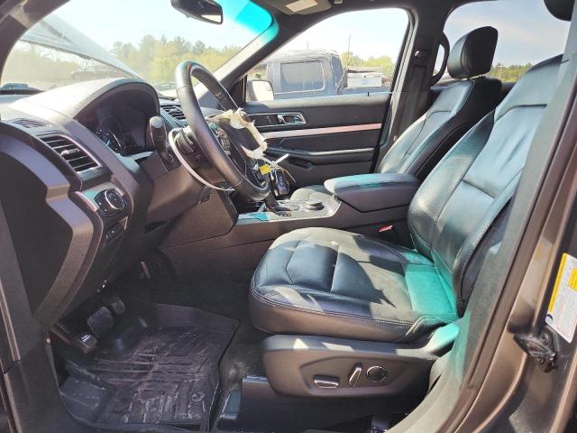 1FM5K8D87GGC66370 - 2016 FORD EXPLORER XLT GRAY photo 7