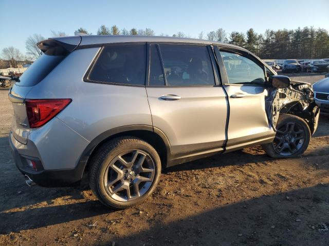 5FNYF8H55PB022958 - 2023 HONDA PASSPORT EXL SILVER photo 3