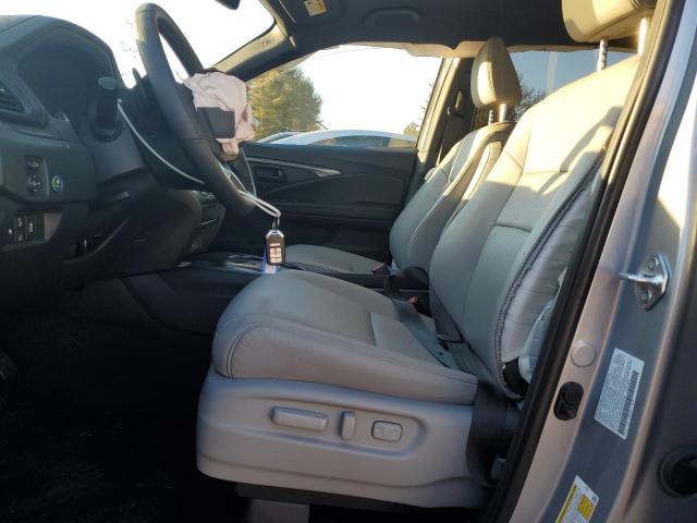 5FNYF8H55PB022958 - 2023 HONDA PASSPORT EXL SILVER photo 7