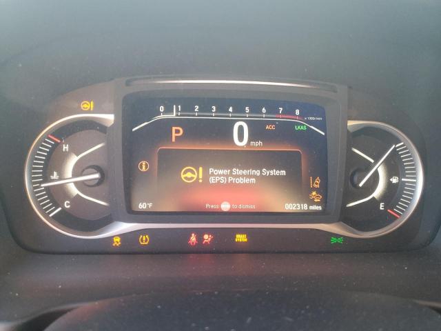 5FNYF8H55PB022958 - 2023 HONDA PASSPORT EXL SILVER photo 9